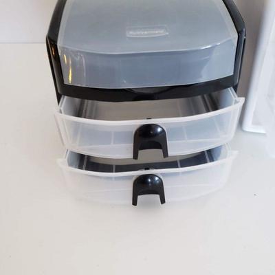 3 Small Drawer Storage Containers