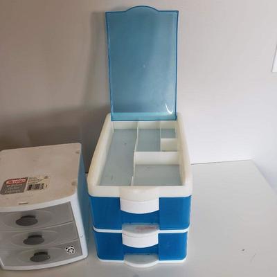 3 Small Drawer Storage Containers