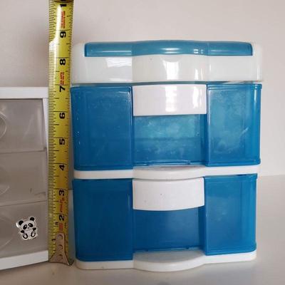 3 Small Drawer Storage Containers