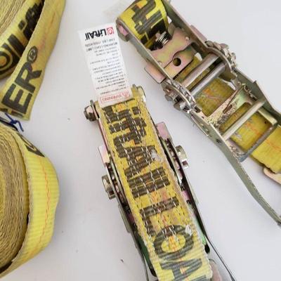 2 Heavy Duty Tie Down Straps 2" Wide