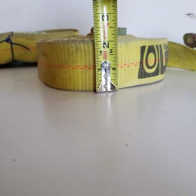 2 Heavy Duty Tie Down Straps 2" Wide