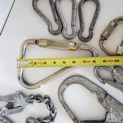 Heavy Duty Carabiners, Pulley Hooks, Etc