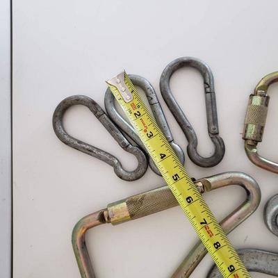 Heavy Duty Carabiners, Pulley Hooks, Etc
