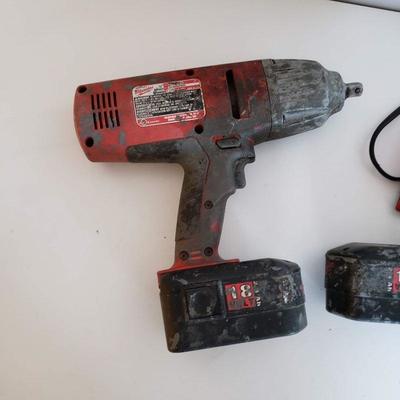 Milwaukee 1/2" Impact Wrench 18V + 3 Batteries