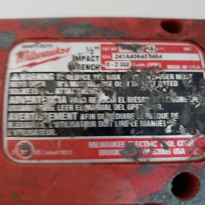 Milwaukee 1/2" Impact Wrench 18V + 3 Batteries