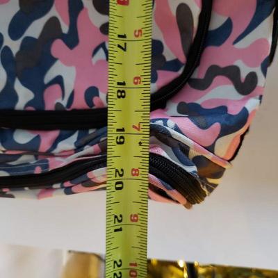 2 Duffle Bags - Pink Camo Pattern - Wet Ground Brand