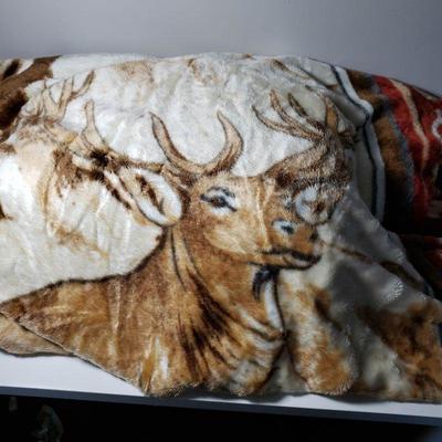 2 Minky Blankets + 1 Vellux Blanket