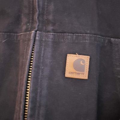 Carhartt Coat - Black - Men's Large