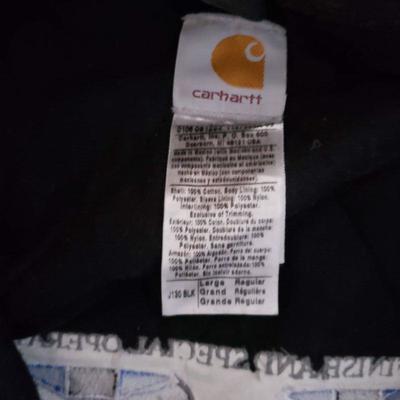 Carhartt Coat - Black - Men's Large