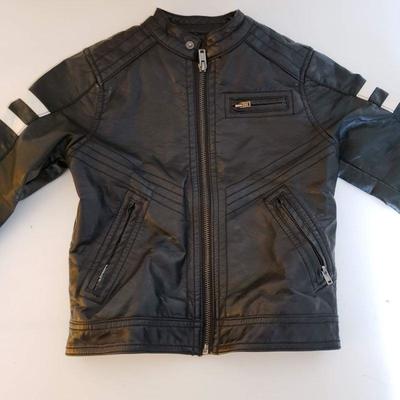 Child's Imitation Leather Jacket 4-5 year old