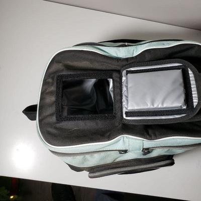 Coleman Cooler Bag - 2 Openings - Black and Gray