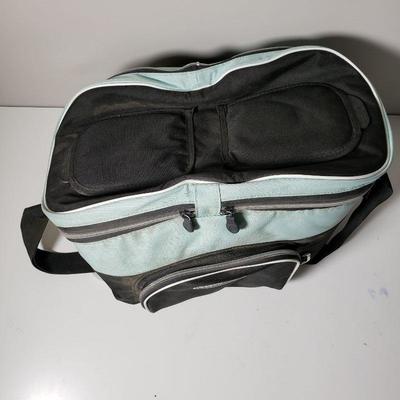 Coleman Cooler Bag - 2 Openings - Black and Gray