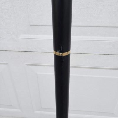 Floor Lamp Black and Gold 6 Feet Tall