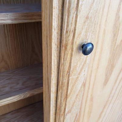 Solid Oak DVD / CD Cabinet 46" x 36" x 15"