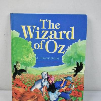 The Wizard of Oz Hardcover Book 1996 Full Color