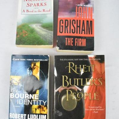 4 Paperback Books: A Bend in the Road -to- Rhett Butler's People