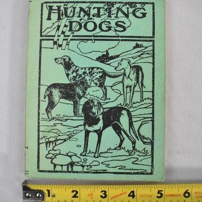 Vintage 1937 Paperback Book: Hunting Dogs by Oliver Hartley