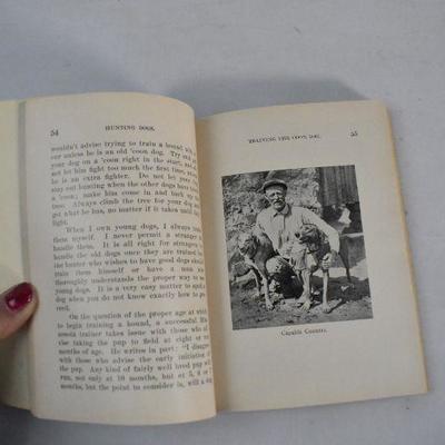 Vintage 1937 Paperback Book: Hunting Dogs by Oliver Hartley