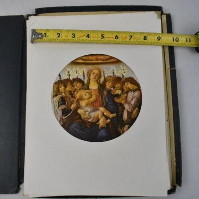 100 Reproductions of the World's Great Paintings, Unbound, Text - Box Damage