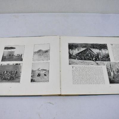 Antique 1907: War Photographs Battlefields Civil War of the US, Hardcover Book