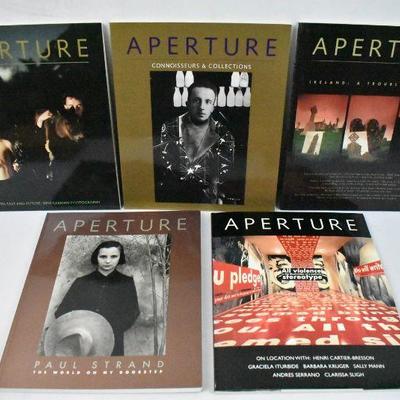 5 Aperture Photography Books: 1991-1995 - Like New
