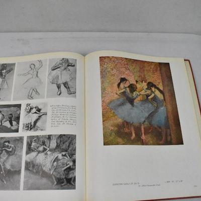 Edgar Degas by Camille Mauclair - Vintage 1945 Hardcover Book