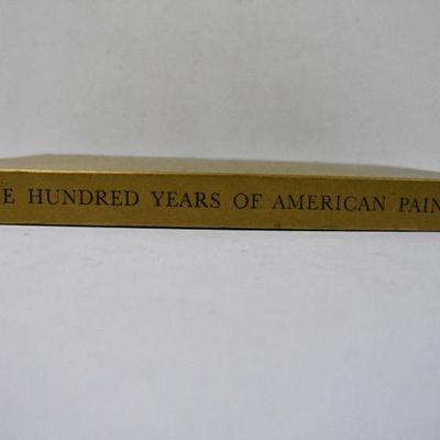 300 Years of American Painting by Eliot - Vintage 1957 Hardcover Book & Case