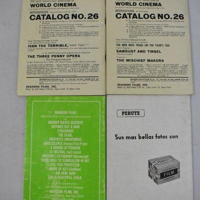 8 Volumes of Film Quarterly - Vintage 1958-1970