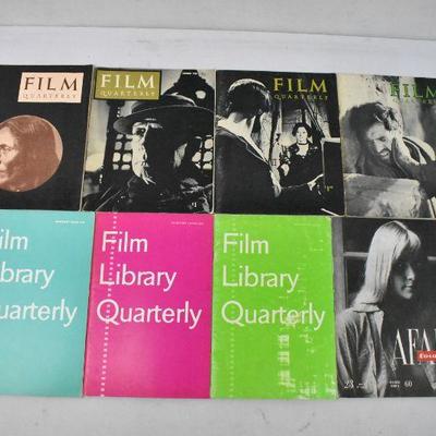 8 Volumes of Film Quarterly - Vintage 1958-1970