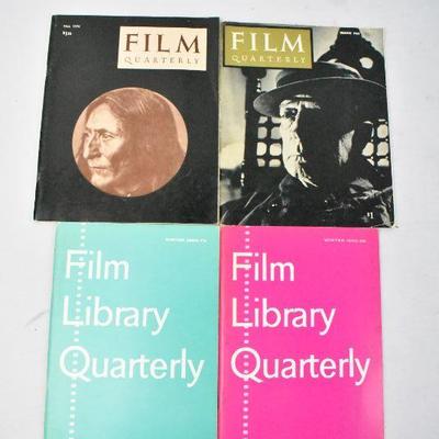 8 Volumes of Film Quarterly - Vintage 1958-1970