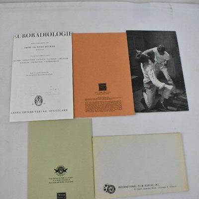 9 Film Festival Pamphlets - Vintage