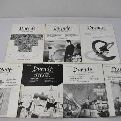7 Books of Duende the Journal of Advocacy & Criticism for the Arts, Vintage 1988