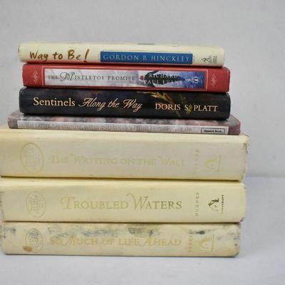 7 Hardcover LDS Books: Way to Be! -to-So Much of Life Ahead