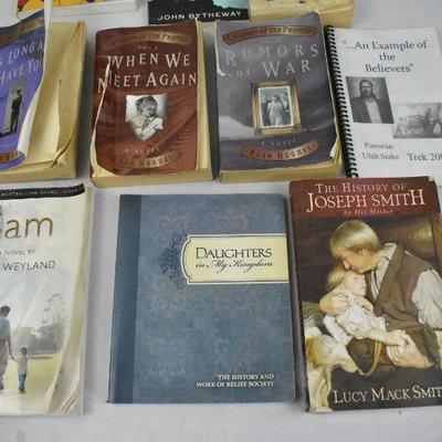 10 Paperback LDS Books: Reminders -to- The History of Joseph Smith