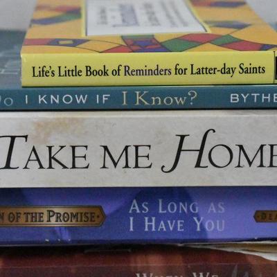 10 Paperback LDS Books: Reminders -to- The History of Joseph Smith