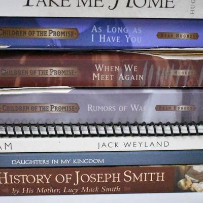 10 Paperback LDS Books: Reminders -to- The History of Joseph Smith