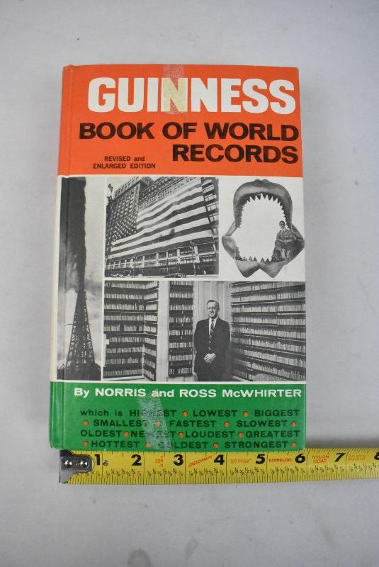 Guinness Book Of World Records Hardcover EstateSales Org