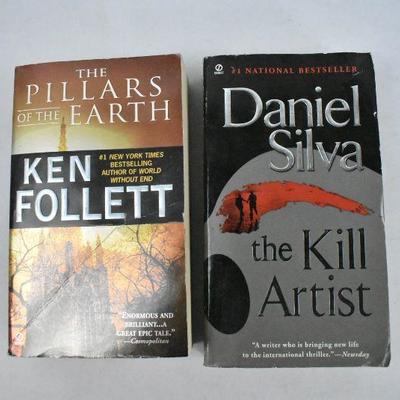 5 Paperback Fiction Books: The Chosen -to- The Kill Artist