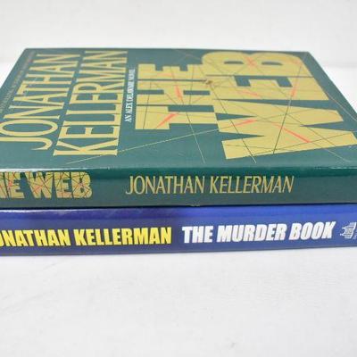 2 Hardcover Books by Jonathan Kellerman: The Murder Book and The Web