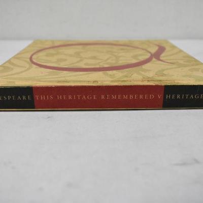 Shakespeare This Heritage Remembered V - Copy Number 529 of 1,000 Hardcover