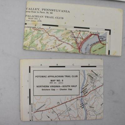 Miscellaneous Maps of Appalachian Trails from 1973-1998