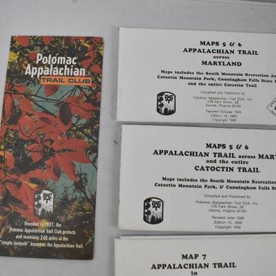 Miscellaneous Maps of Appalachian Trails from 1973-1998