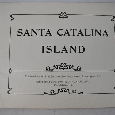 Santa Catalina Island - Vintage 1904 Paperback