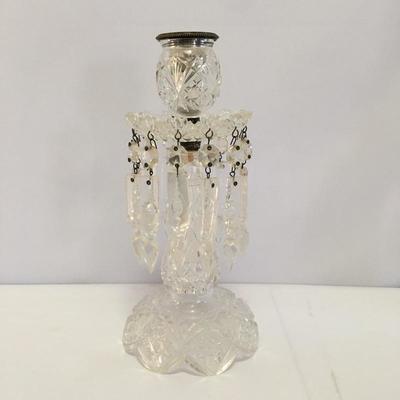 Lot 4 - Crystal Candle Sticks