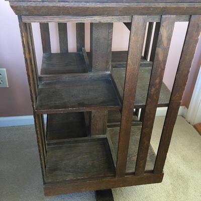 Lot 8 - Lazy Susan Media End Table