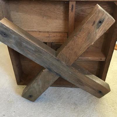 Lot 8 - Lazy Susan Media End Table