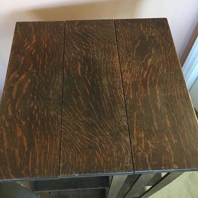 Lot 8 - Lazy Susan Media End Table