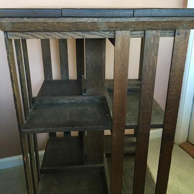 Lot 8 - Lazy Susan Media End Table