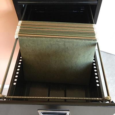 Lot 9 - HON Metal File Cabinet 