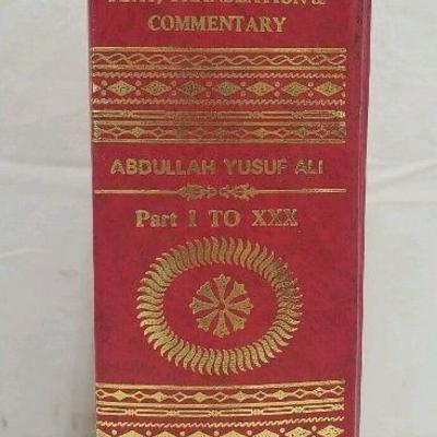 The Holy Quran Text Translation and Commentary By Abdullah Yusuf Ali